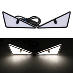 2X LED Triangle License Plate Lights for DEMON Eye (Waterproof)