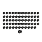 60X Black Engine Screw Caps for Harley Twin Cam Engines (1999-2017)