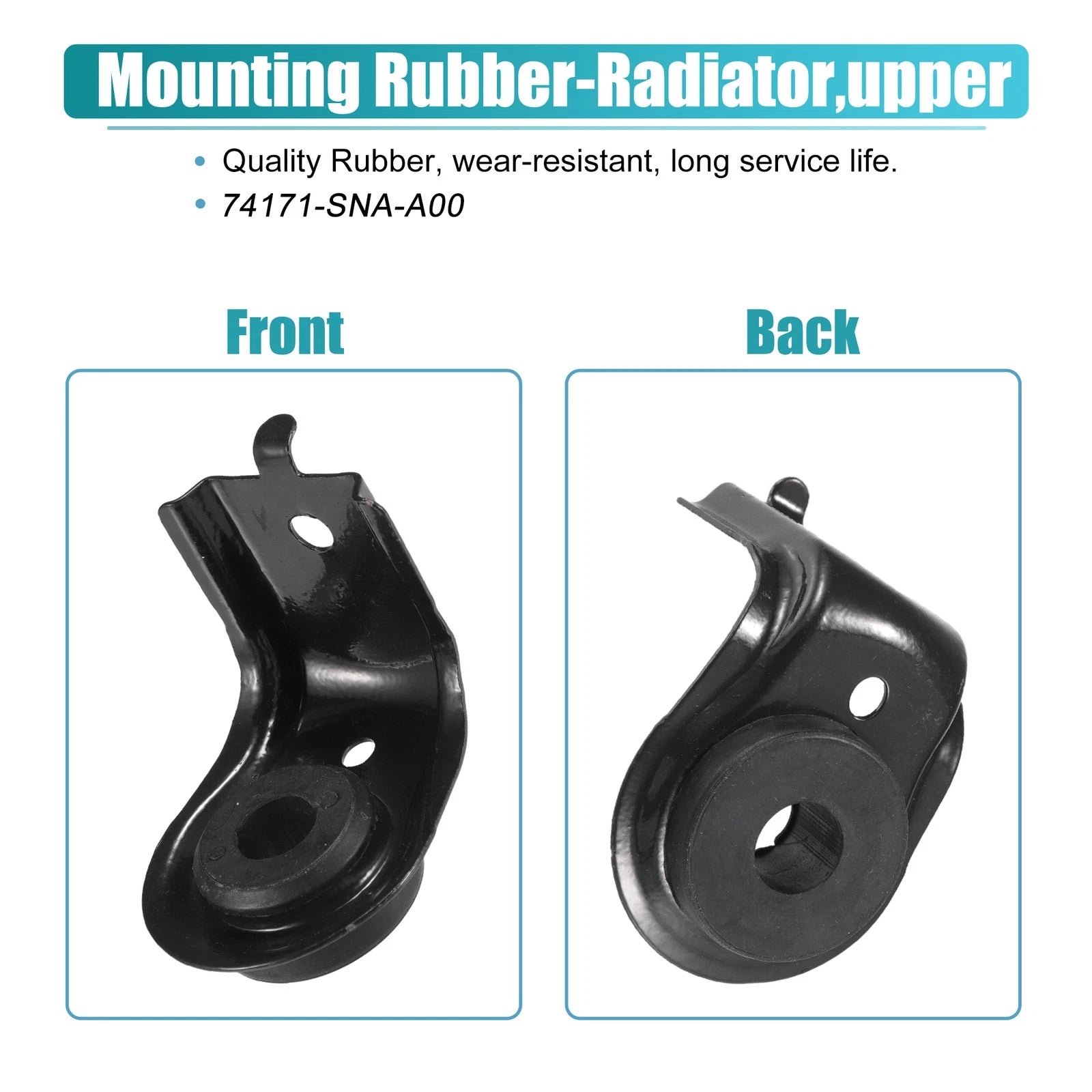 Upper Radiator Bracket with Cushion No.74171-SNA-A00 for Honda Fit (2009–2013)
