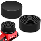 Set of 2 Rubber Pad Adapters for Floor Jack Protection (Universal)