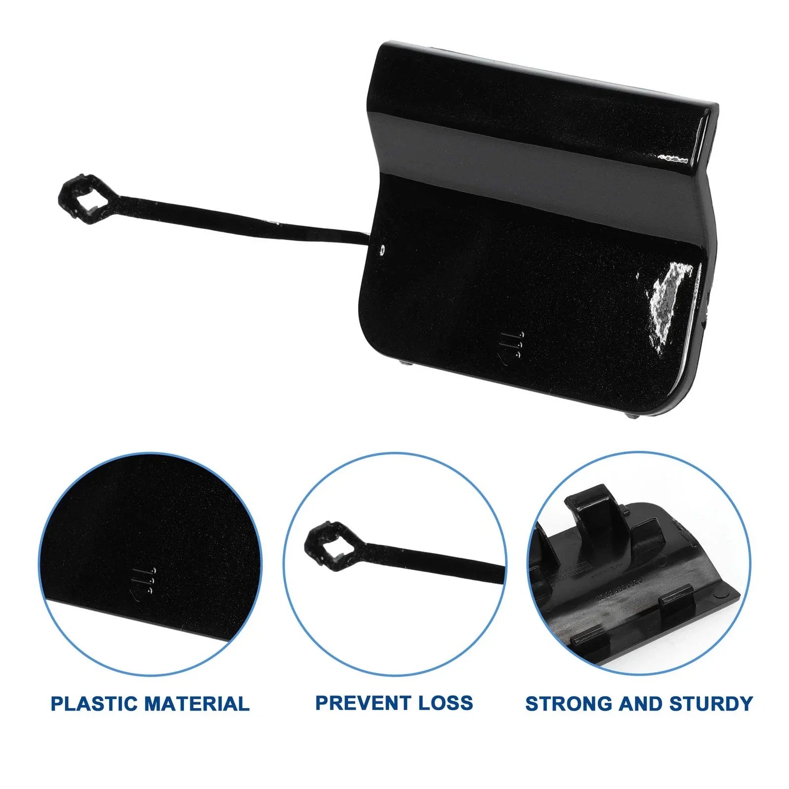 Rear Tow Hook Cover for Mercedes-Benz C-Class W204 AMG (2012-2015)