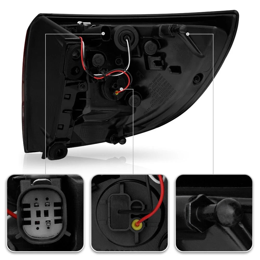 LED Tail Light Set for Chrysler Pacifica (2017–2020) Left + Right Pair