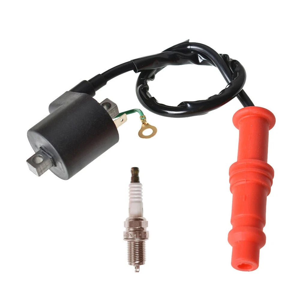 Ignition Coil Spark Plug Set for Polaris Magnum 425 500 (1995–2000) 3084690 3085227