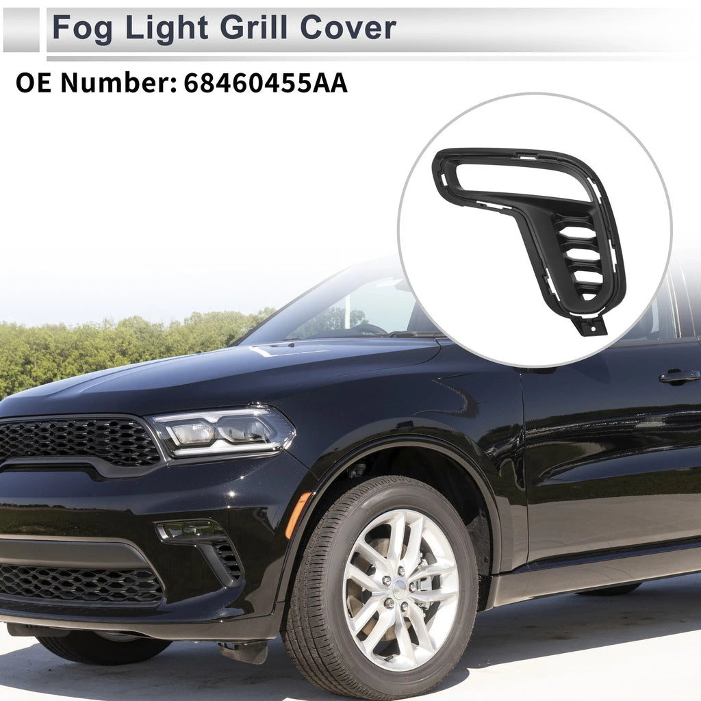 1 Pc Fog Light Grill for Dodge Durango (2021–2023) No. 68460455AA