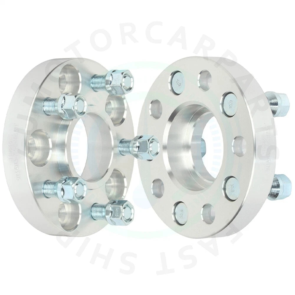 2X Wheel Spacers 1" 5x4.5 for Chrysler Dodge Challenger Charger