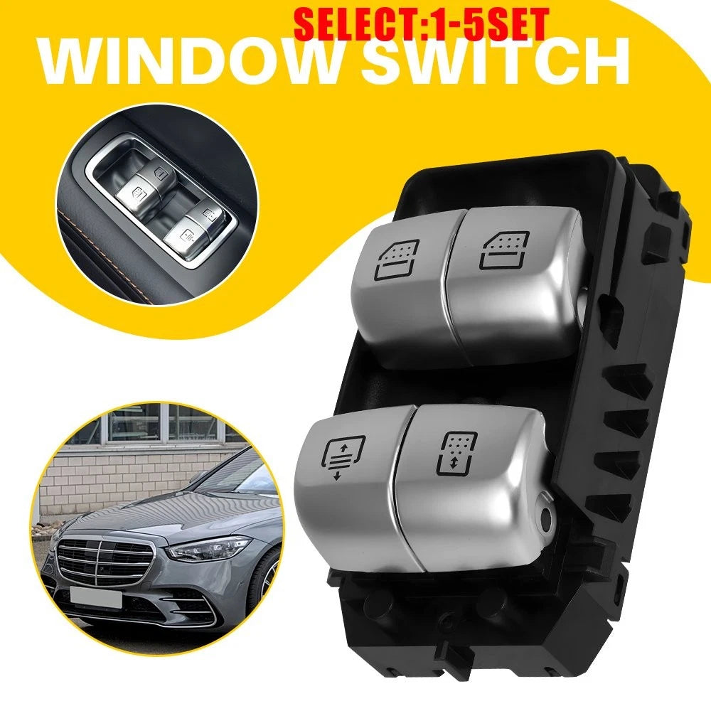 Rear Passenger Side Power Window Switch for Mercedes-Benz S550 S600 S63 (2007–2010)