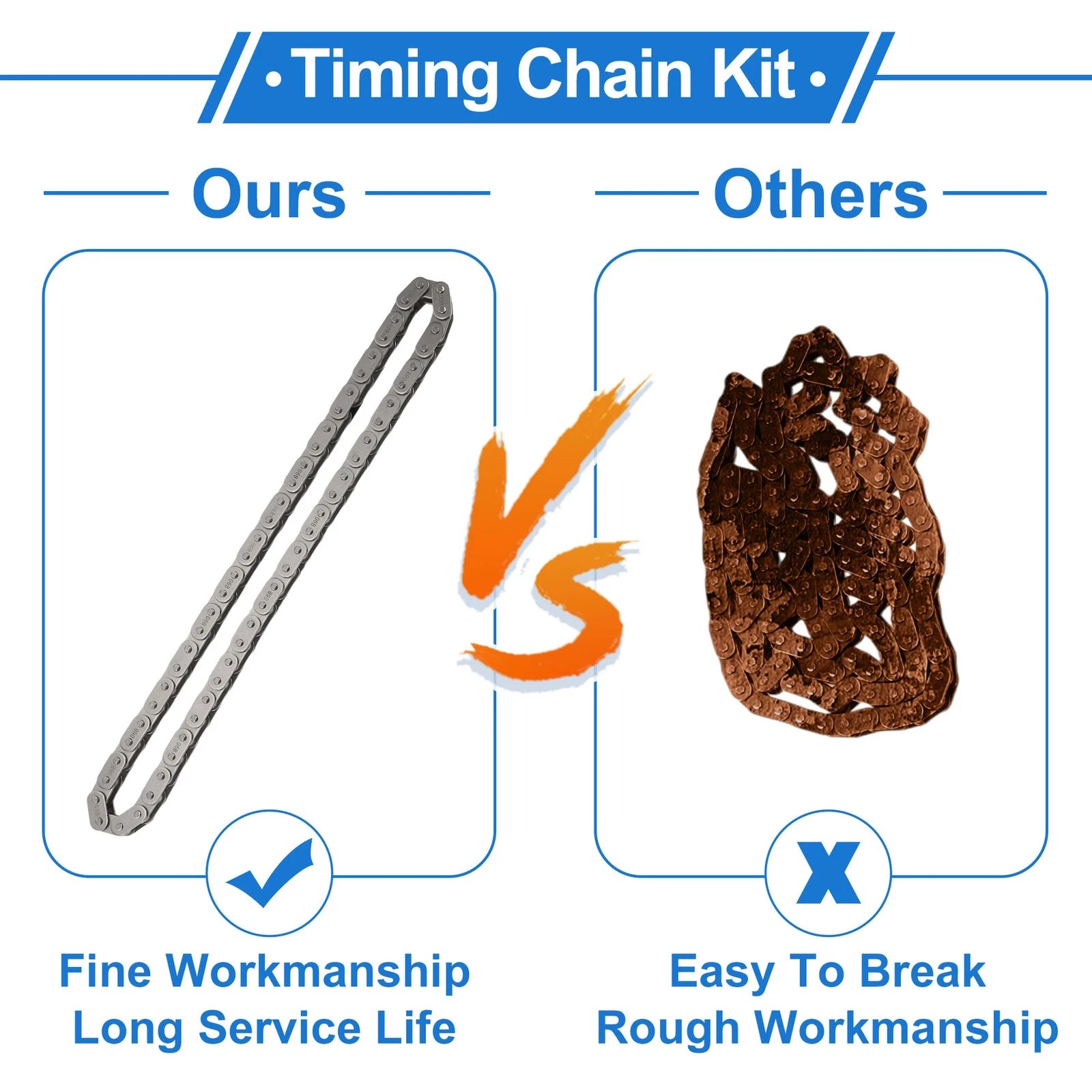 Timing Chain Kit No.12646386 for Chevrolet Silverado Corvette Camaro Impala (2000–2023)