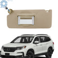 Sun Visor Set for Honda Pilot (2017–2021) Ridgeline (2018–2020) Left Beige