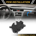 HVAC Air Door Actuator Heater Blend for Ford Expedition (2018) No.FL3Z19E616C