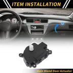 HVAC Air Door Actuator Heater Blend for Ford Expedition (2018) No.FL3Z19E616C