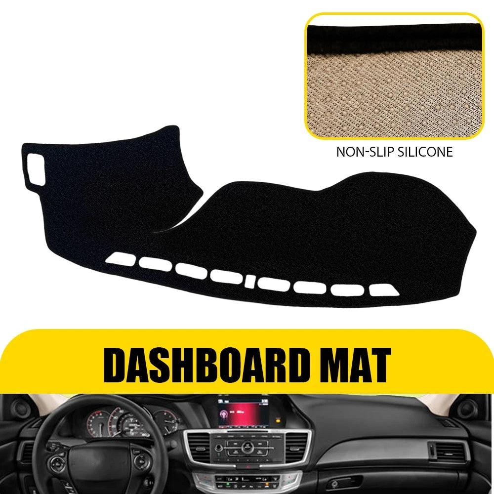 Dash Cover Mat for Honda Accord (2013–2017) Black