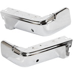 Set of 2 Chrome Rear Bumper End Caps for Ford F-150 (2009–2014)