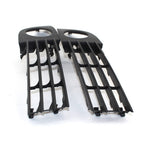 2X Front Lower Bumper Fog Light Grille Cover for Audi A6 C5 (2002–2005)