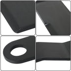 2X Heavy Duty AR400 Steel Blades for Mower King Skidsteer