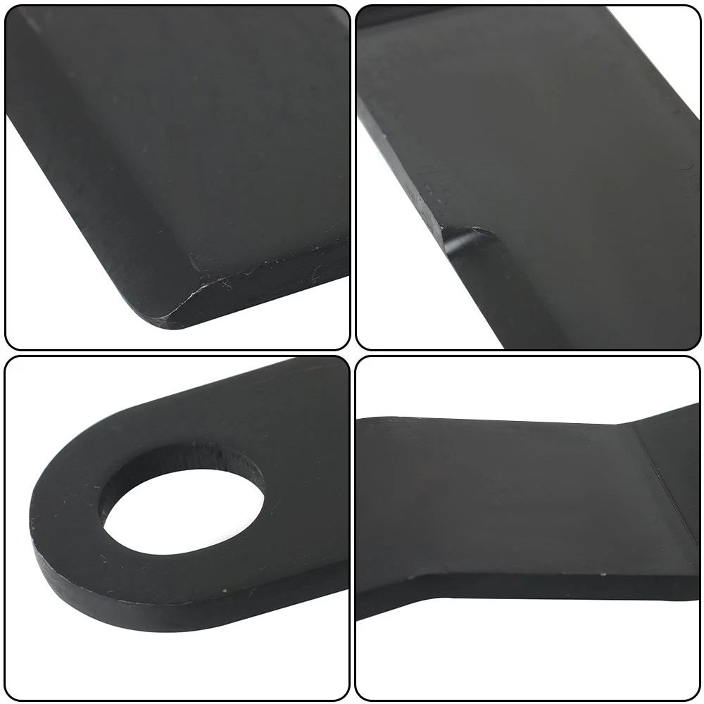 2X Heavy Duty AR400 Steel Blades for Mower King Skidsteer