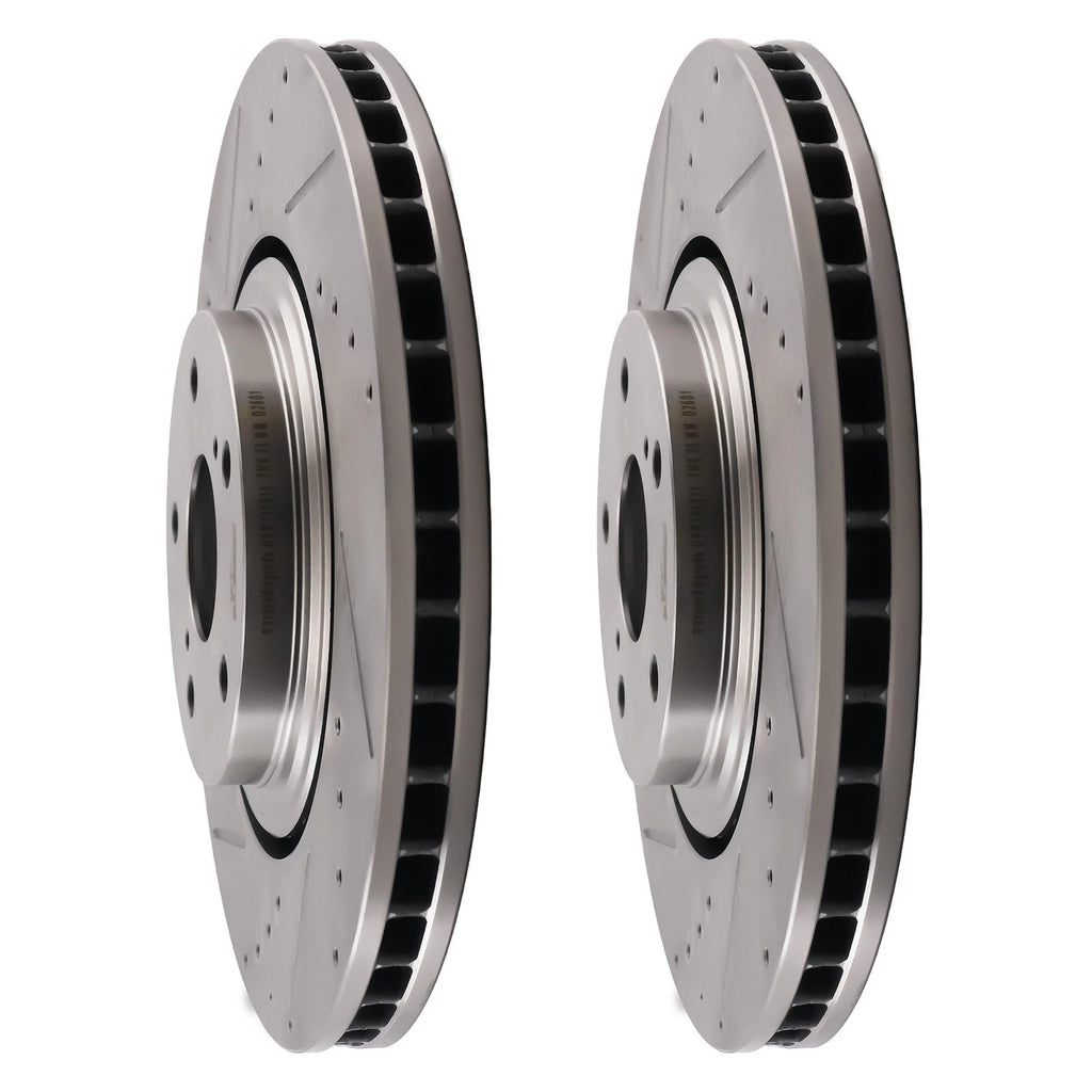 Front Brake Rotors Kit for Toyota Highlander (2008–2019), Sienna (2011–2020) S31511