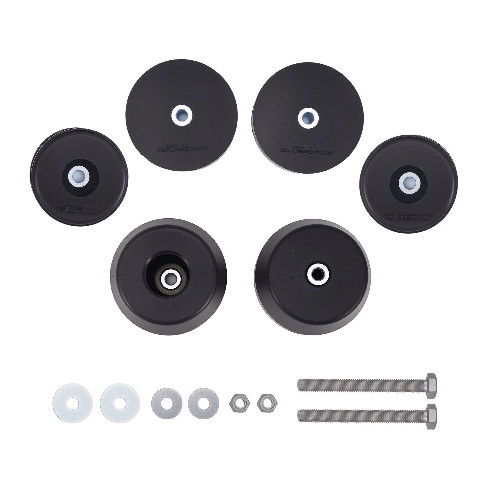 Heavy Duty Rubber Spring Kit for Chevy GMC 2500 3500 (2011–2025)