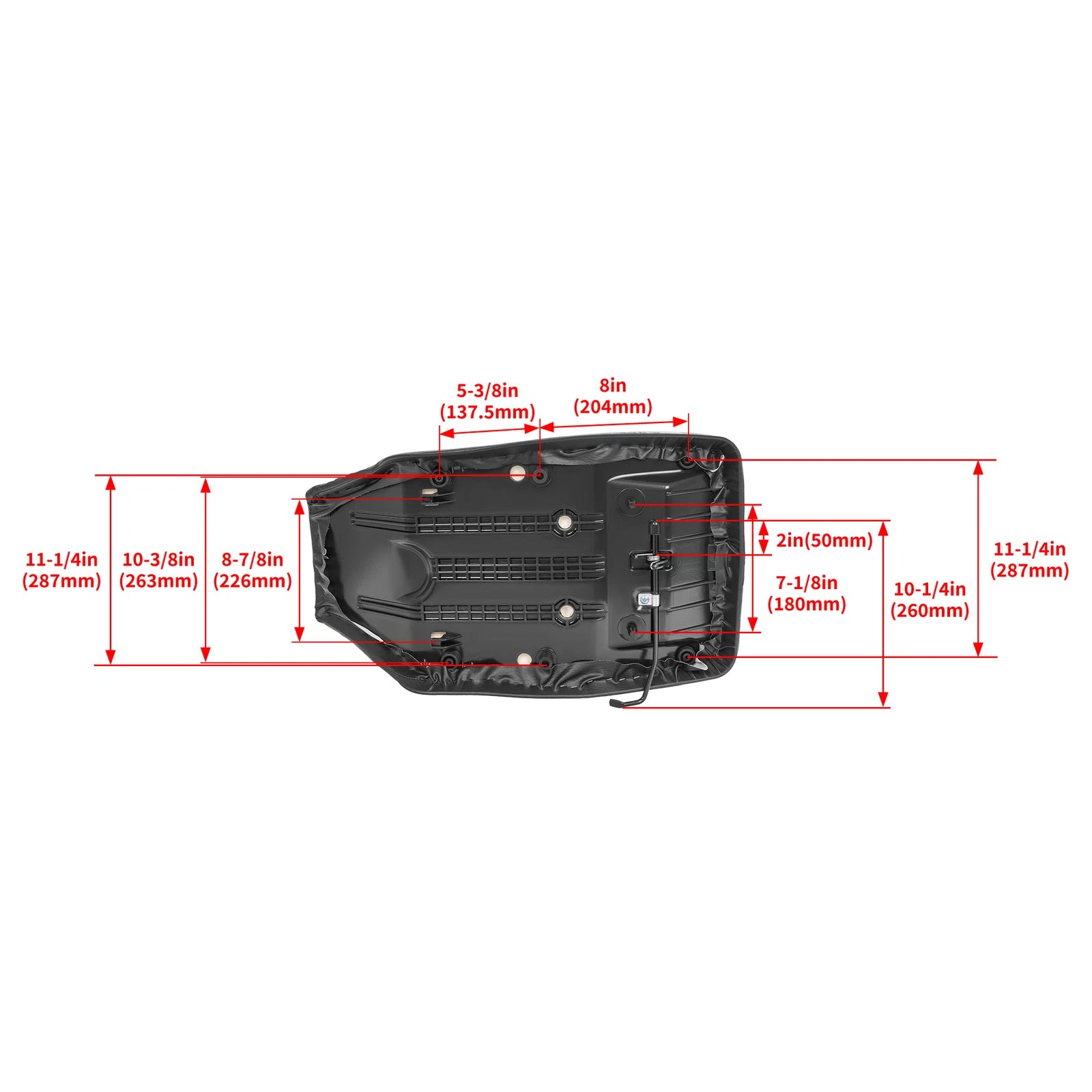 Complete Seat for Honda Foreman 400 FourTrax TRX400FW (1995–2004)