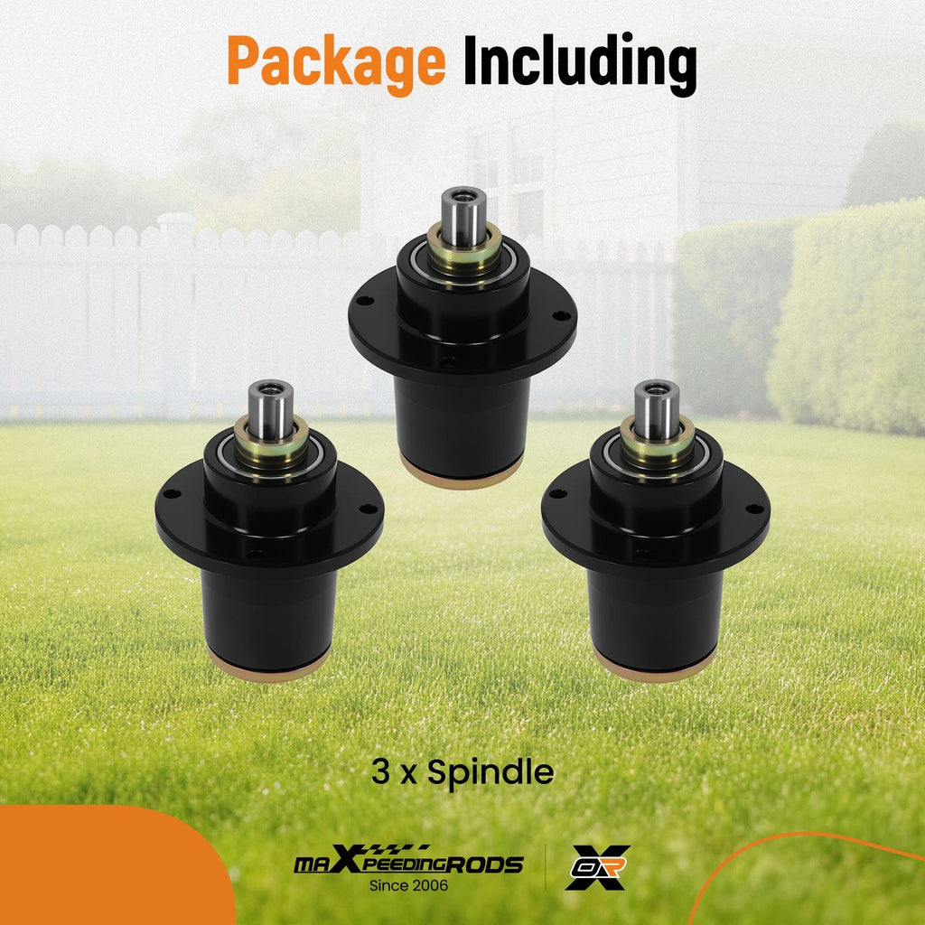 3X Mandrel for Bad Boy AOS Diesel 60" 72" Deck (037-6015-00 037-6015-50)