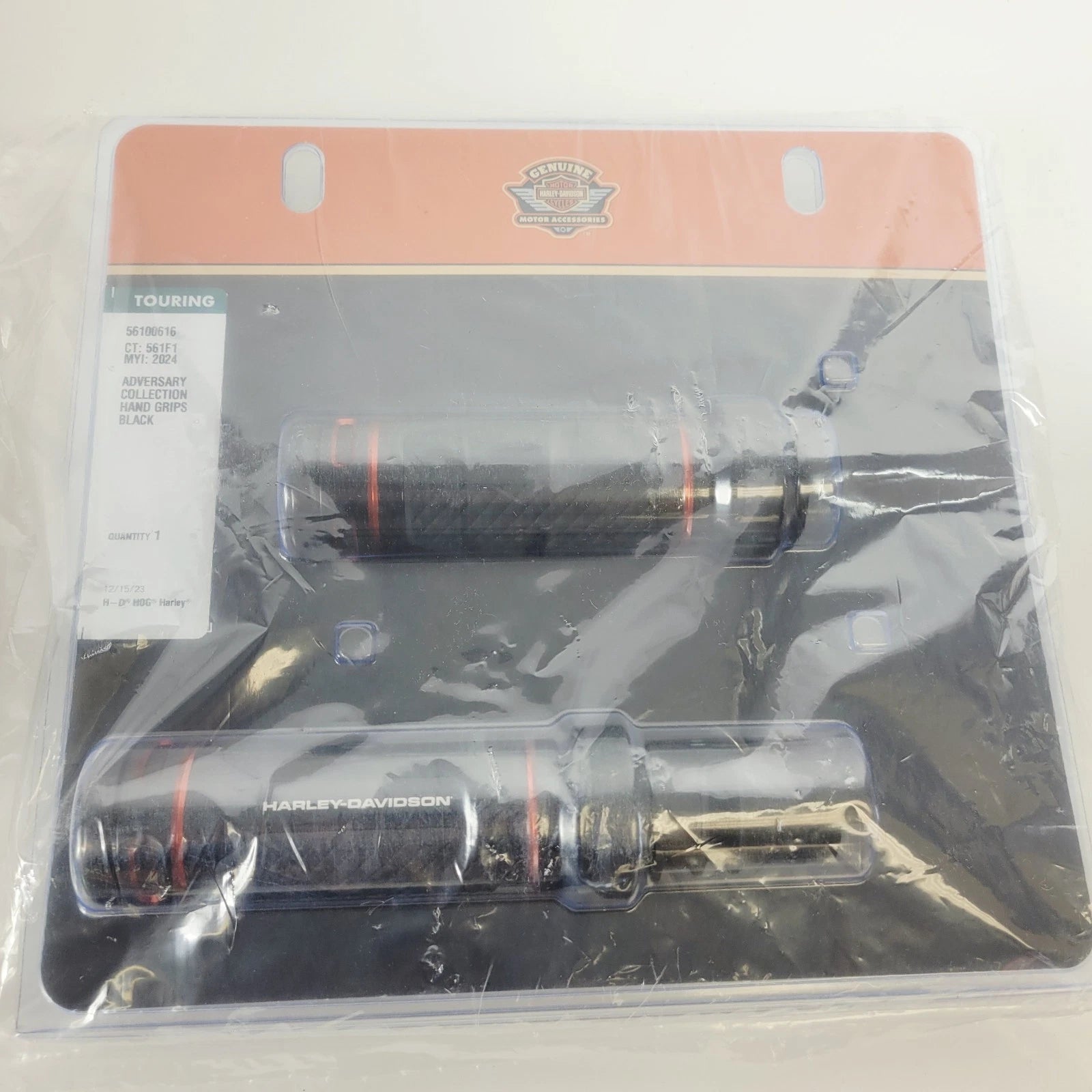 Adversary Hand Grips for Harley-Davidson Touring (2025–2025) 50600516 Black/Orange