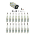 Wix Engine Oil Filter & NGK 16 Platinum Spark Plugs for W251 R500 W463 G500 (2002–2018)