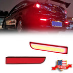 LED Rear Bumper Reflector Kit for Mitsubishi Lancer Evo 