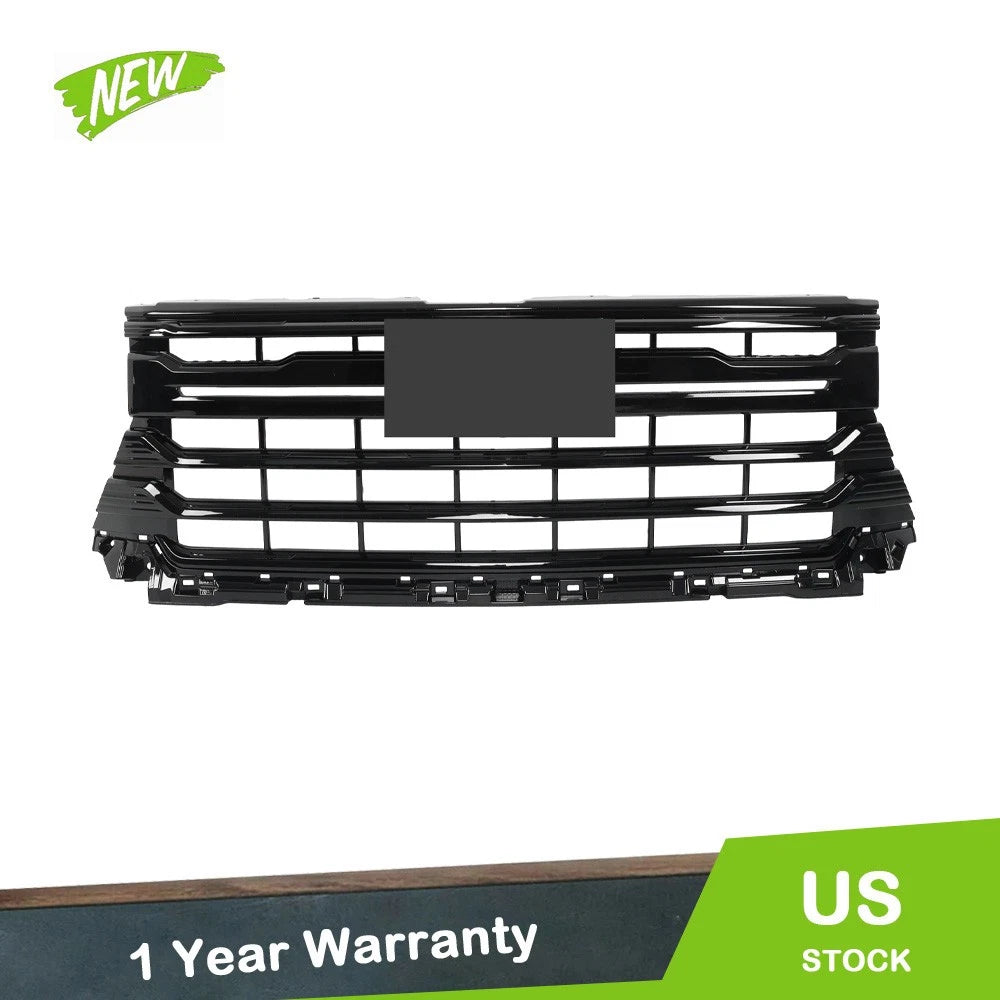 Glossy Black Grille for Chevy Silverado 2500HD 3500HD (2024–2025)