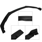 3PC Glossy Black Front Bumper Lip Splitter for Honda Accord (2018–2020)