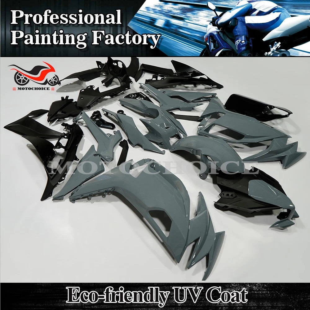 Fairing Kit for Kawasaki Ninja 650 (2020–2025) Gray Painted ABS Bodywork