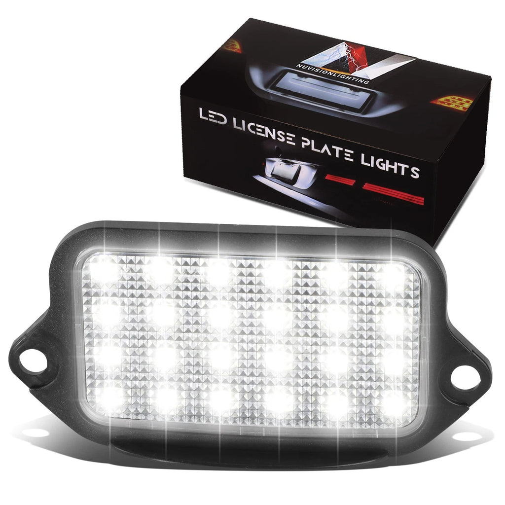 LED License Plate Light for Ford Mustang (2005–2009) - Clear Lens
