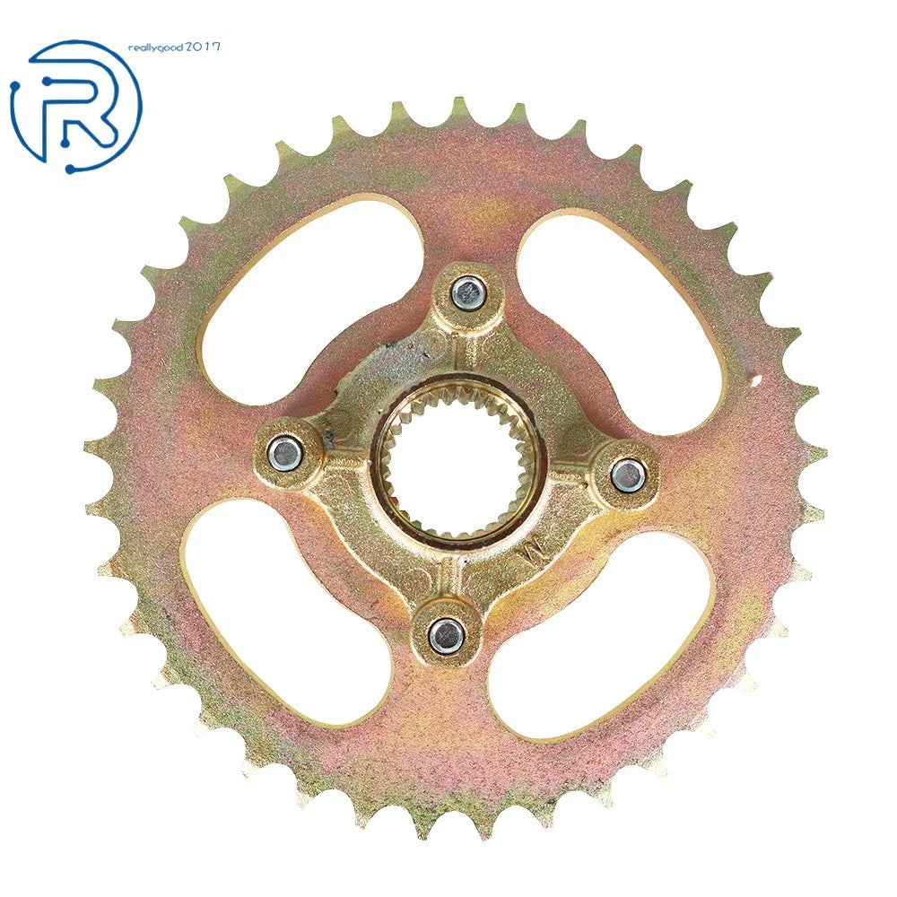 32" Go Kart Rear Live Axle Kit, Brake Assembly, Sprocket & Hub