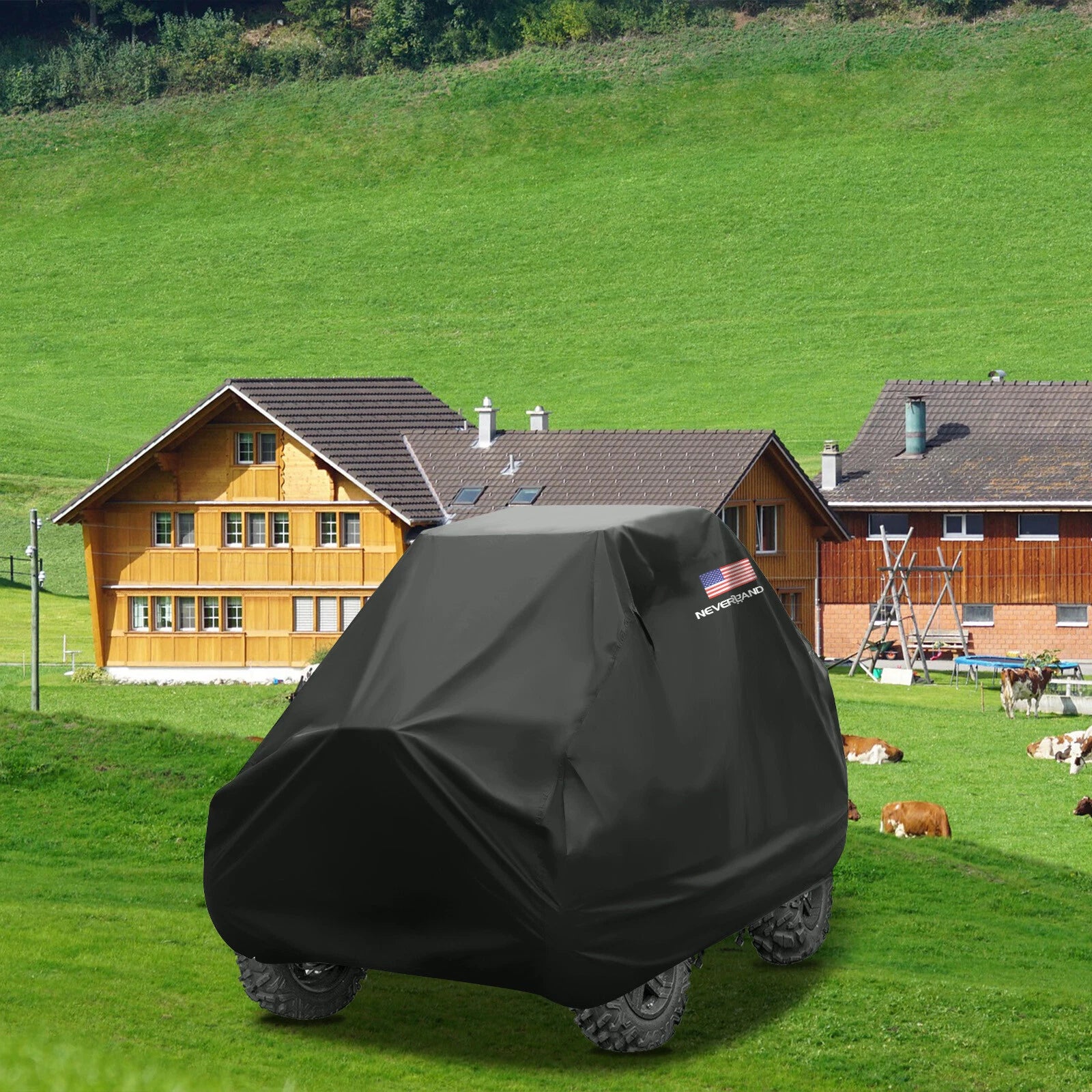 UTV Cover Waterproof for Polaris Ranger/Commander, Can-Am Defender, Kawasaki