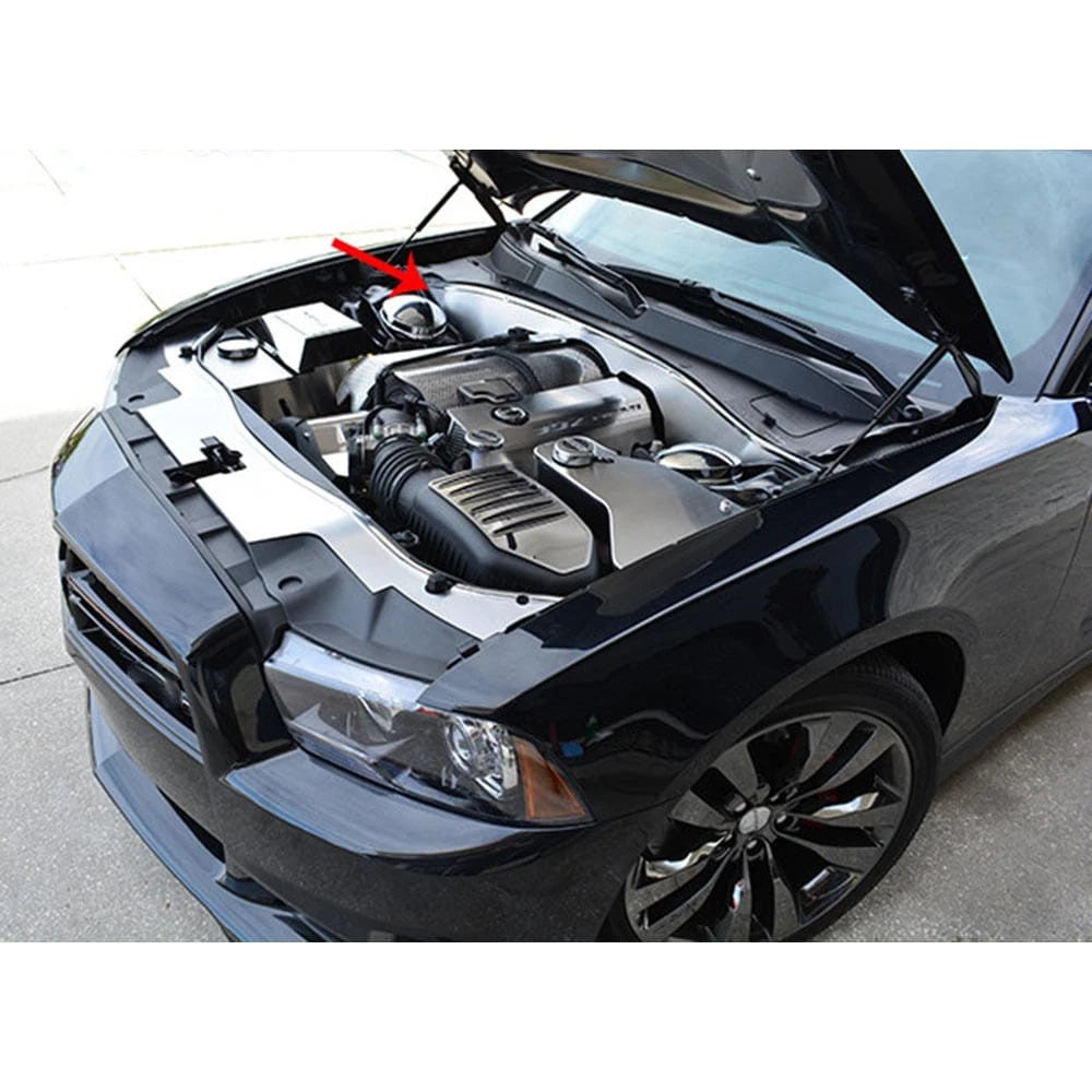 Brushed Stainless Steel Firewall for Dodge Charger (2012–2015)