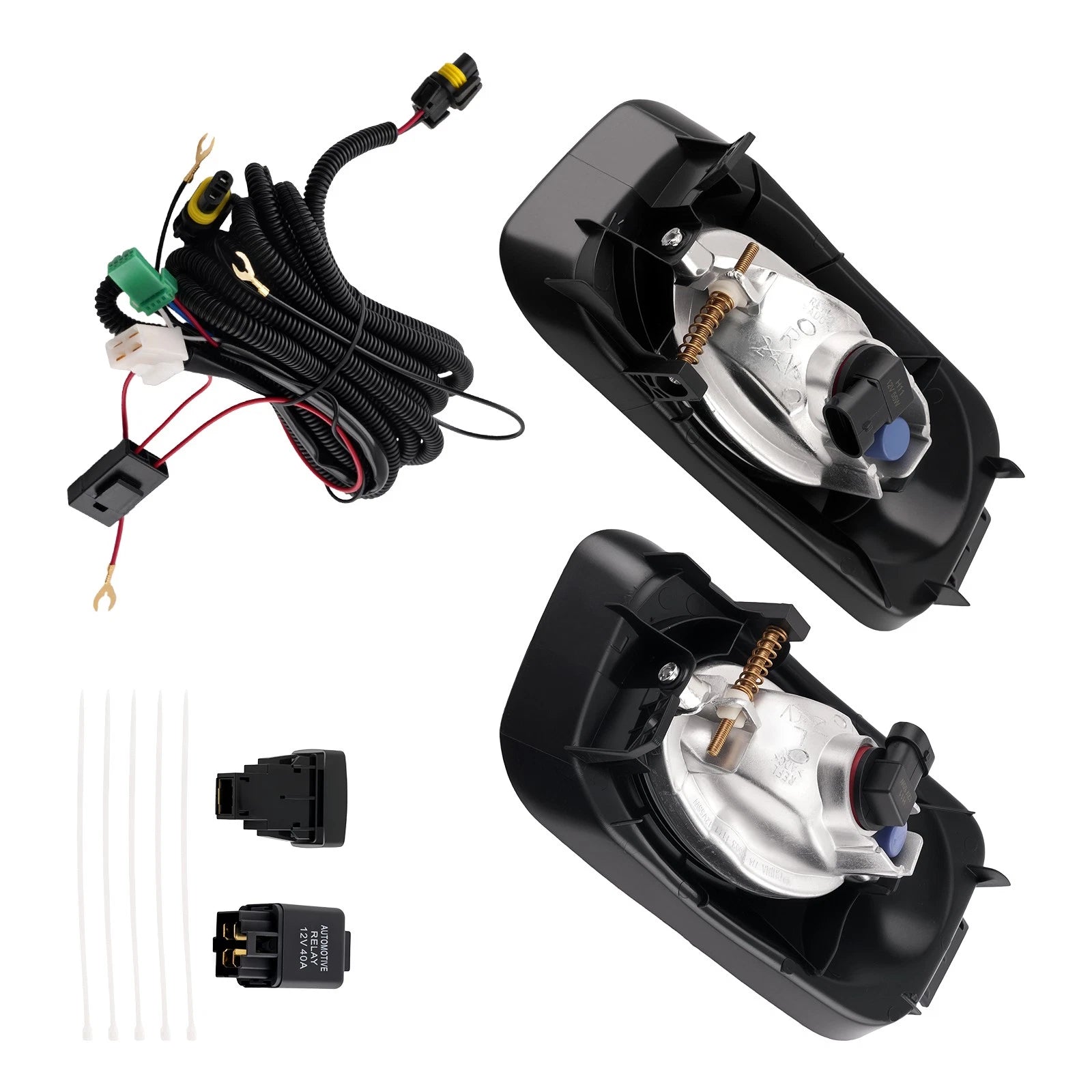 Fog Lights for Acura TSX (2004–2005) Bumper Driving Lamps w/Bulbs & Switch
