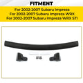Rear Window Roof Spoiler for Subaru Impreza WRX STI (2002–2007) Carbon Fiber