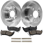 Rear Brake Disc Rotors and Pads Kit for Chrysler Pacifica (2004–2008)