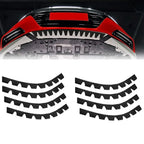 8 x Car Bumper Guard Anti-Scratch Scrape Protector Plate