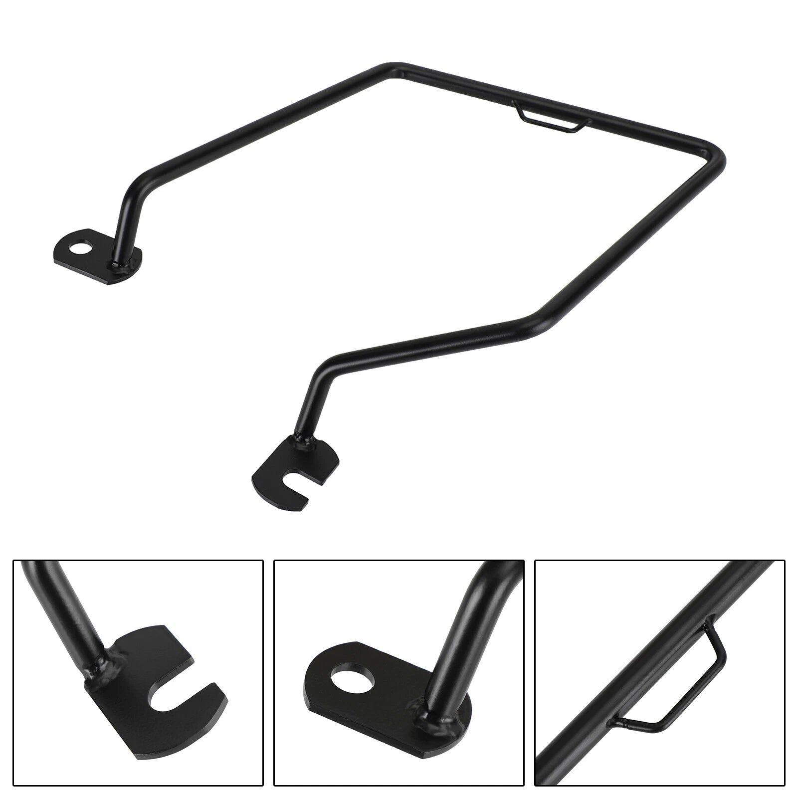 Luggage Rack Side Saddle Bag Mount Bracket Right for Kawasaki W650 (2000–2023)