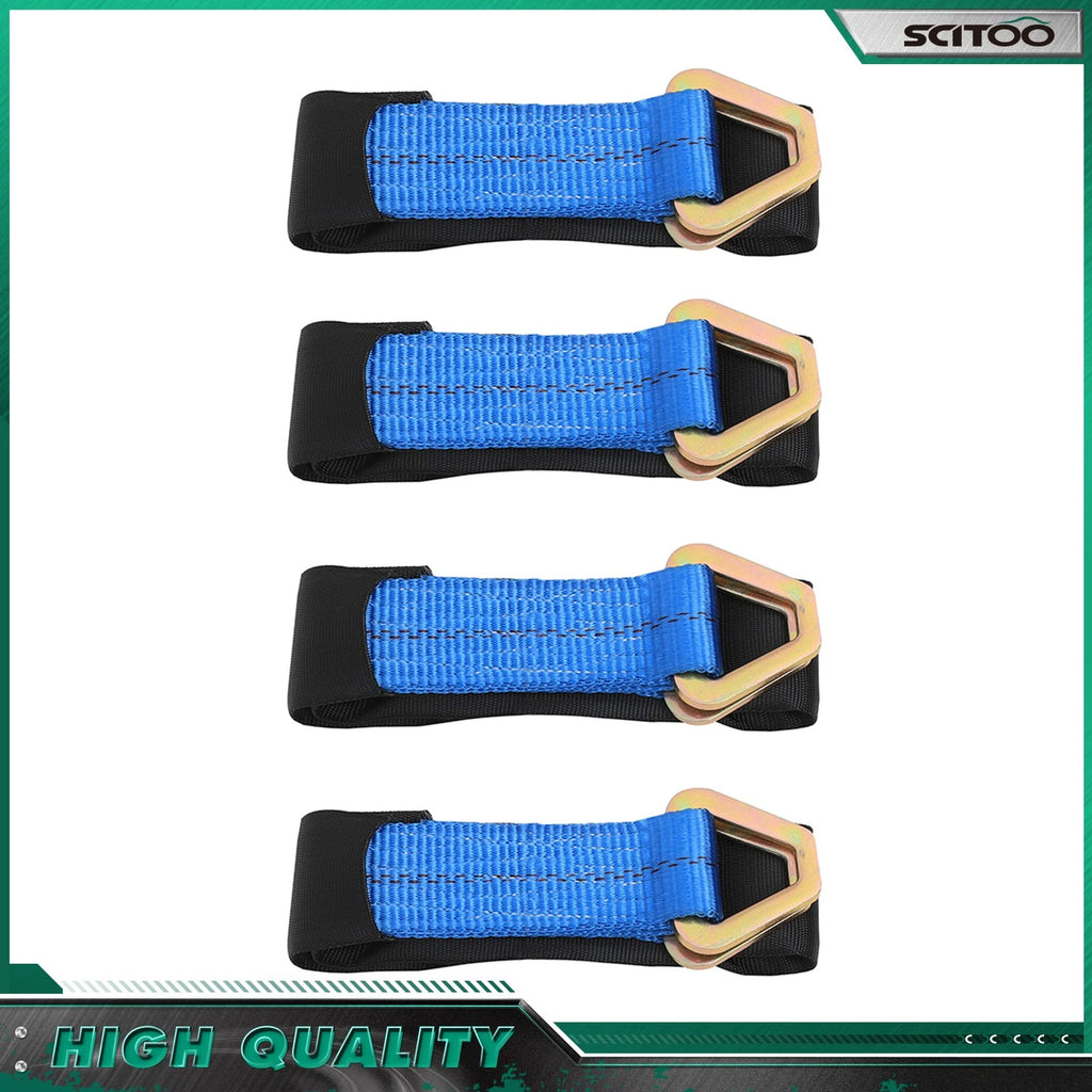 Set of 4 36" Axle Straps for Car Hauler Trailer