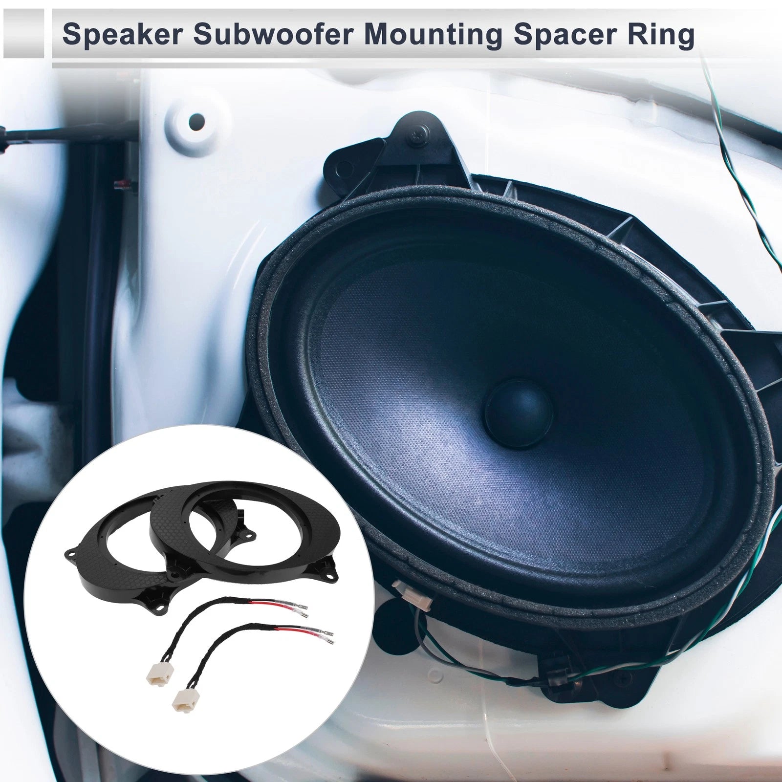 Speaker Spacer Ring Adaptor for Toyota 13-24 6.5" Tweeter
