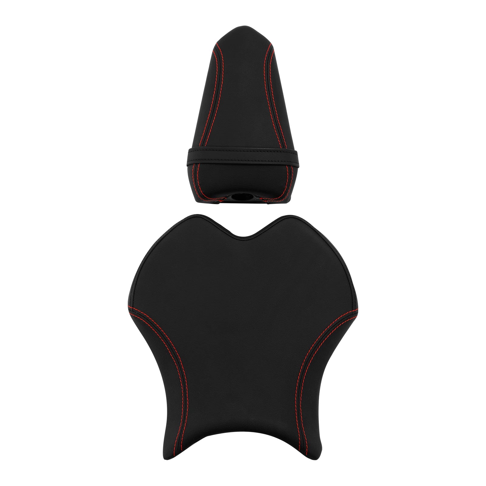Driver & Passenger Seats for Yamaha YZF R6 (2017–2022) - Black Red