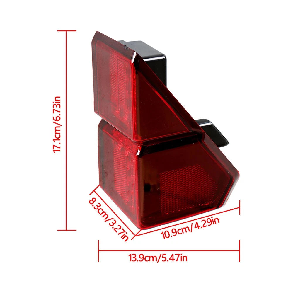 Tail Lights for Polaris Ranger 1000 XP Crew (2018-2021) Left & Right Pair