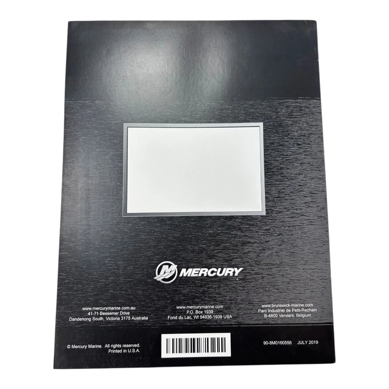 Smart Tow HD Diagnostic Manual for Mercury (2019) - 90-8M0160556