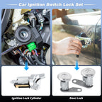 Ignition Lock Cylinder and Door Lock w/ Key DLS280 for Ford Bronco (1980–1991)