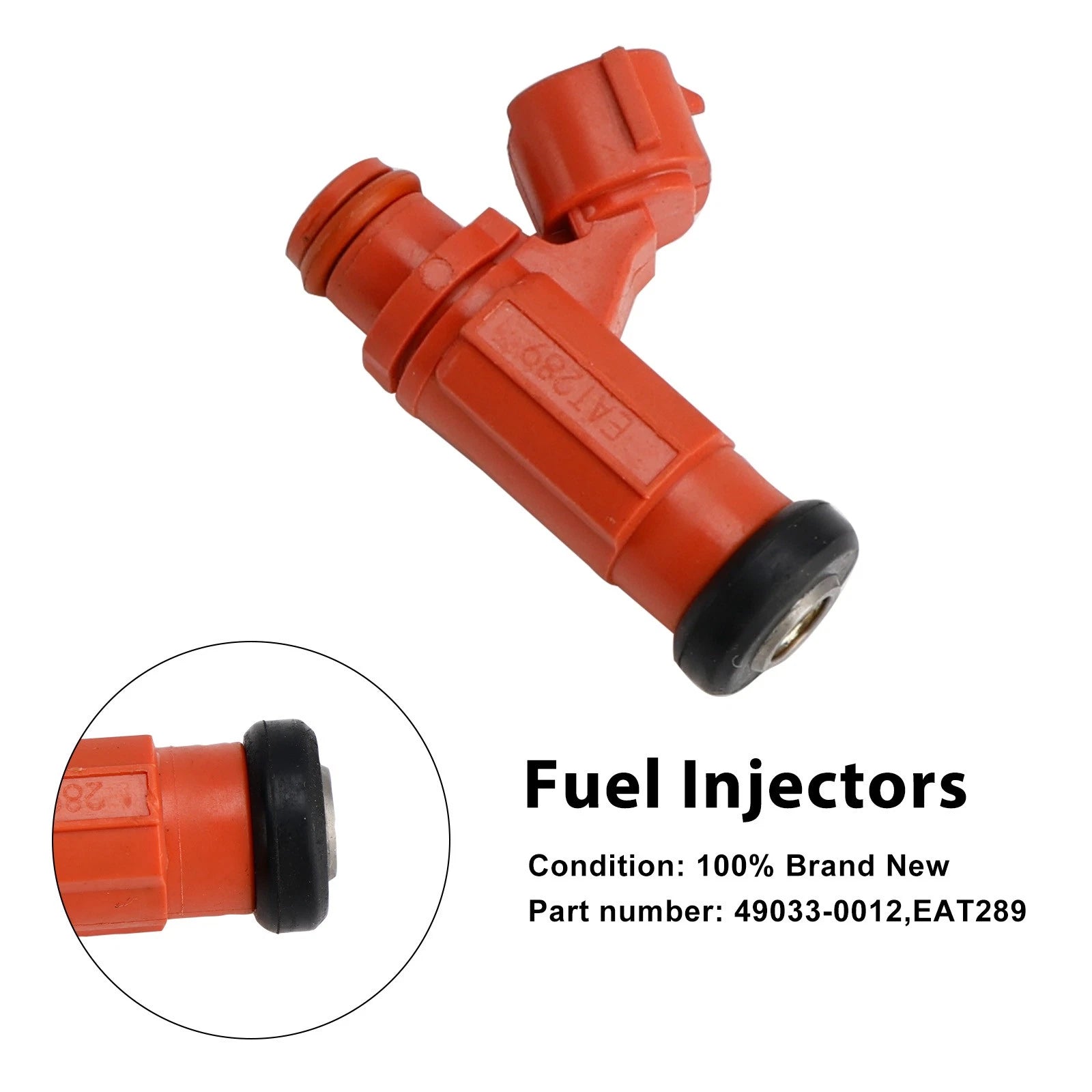 Set of 4 Fuel Injectors for Kawasaki Ninja 1000 ZX-6R Z1000 (2011–2020)