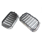 Chrome Frame Black Front Kidney Grille for BMW E36 (1997–1999)