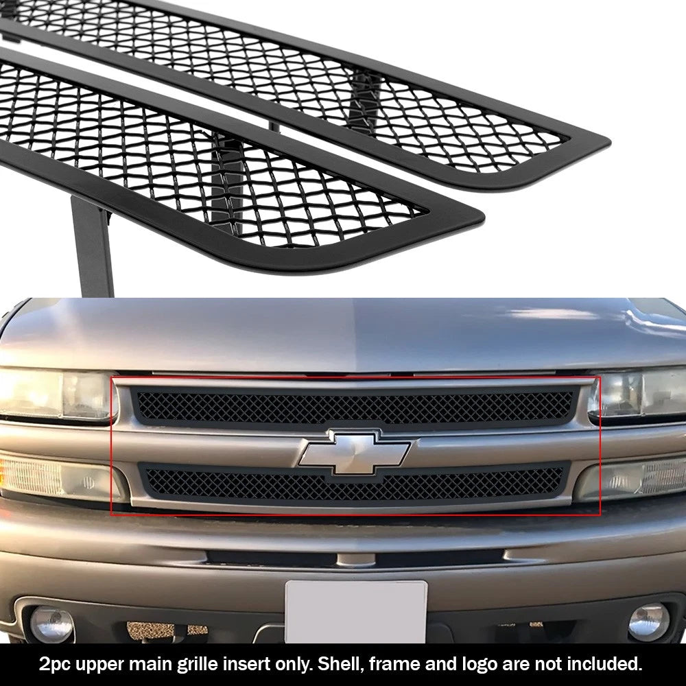 Black Mesh Grille for Chevy Silverado 1500/Tahoe (1999-2006)