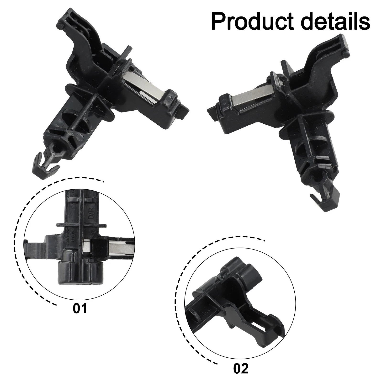 Lower Latch Locks for Smart For Two 451 (2007–2014)