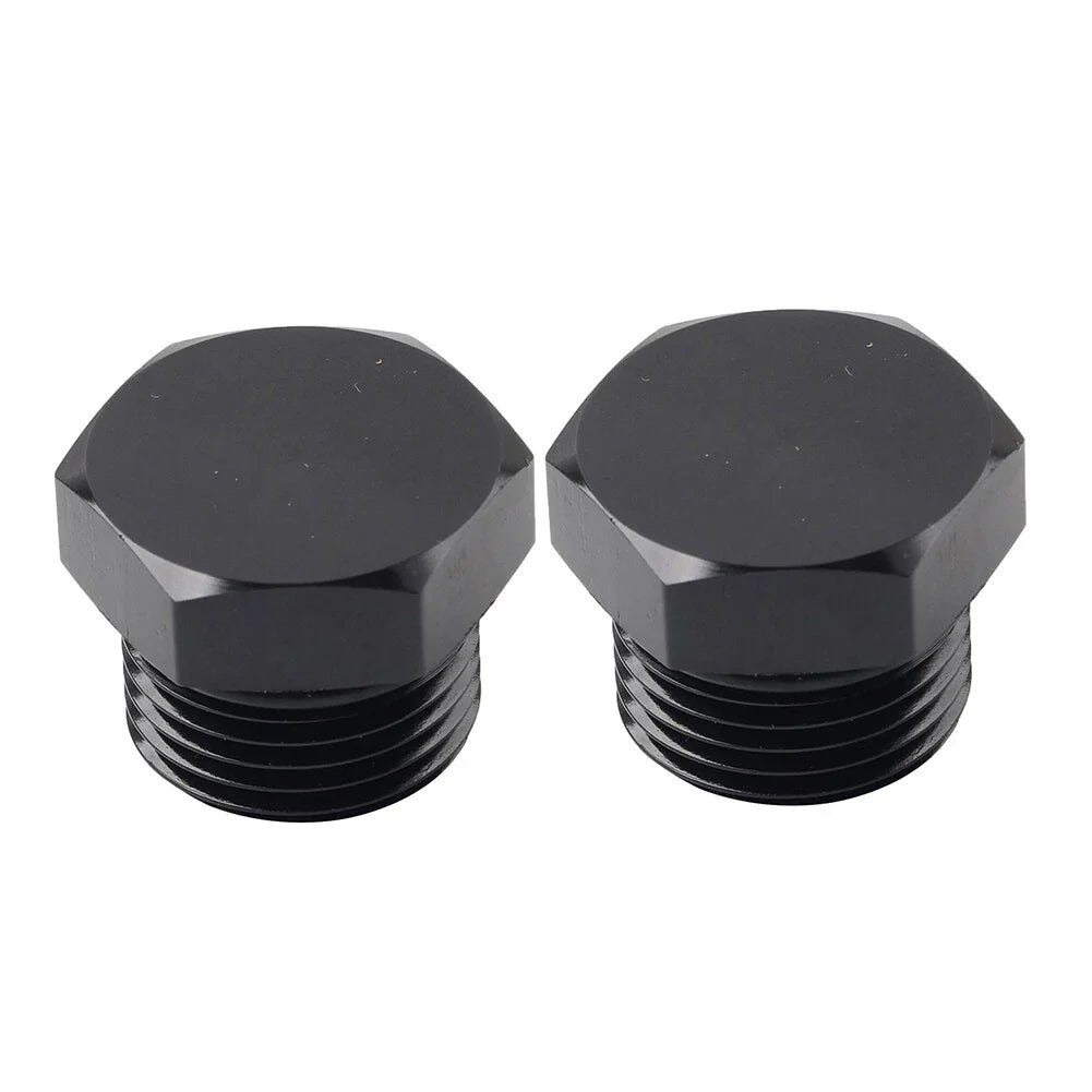 Aluminum 10AN Block Off Cap ORB Plug Male Fitting Adapters