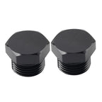 Aluminum 10AN Block Off Cap ORB Plug Male Fitting Adapters